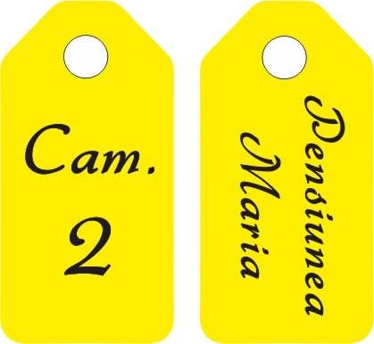 Breloc gravat fata-verso