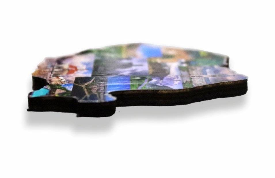  Magnet Romania cu poze lemn