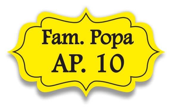 PLACUTA GRAVATA USA CU NR APARTAMENT SI NUME