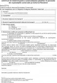 Certificat de sanatate pentru comercializarea pasarilor vii provenite din exploatatiile comerciale pe teritoriul României