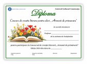  Diploma concurs de creatie Model 36