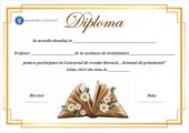 Diploma concurs de creatie Model 37