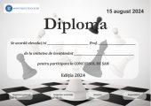 Diploma concurs sah Model 33