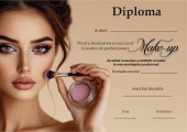 Diploma Make-up Artist personalizata pentru cursuri carton