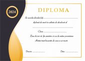 Diploma Scolara Model 06