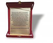  PLACHETA PERSONALIZATA AURIE